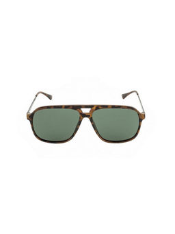 Opium Eyewear - Men Green Rectangular Sunglasses with Polarized Lens (OP-1903-C02)