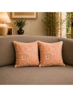 Ellementry - Zuko Floral Cushion Cover (Pack of 2) (S)