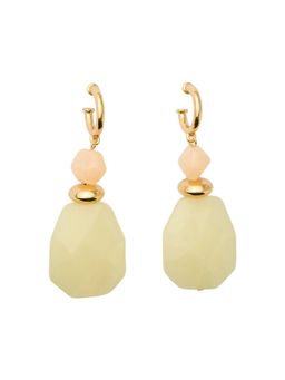 Forever New - Signature Marie Cream Statement Stone Drop Earrings