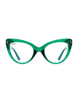 MAGNEQ - Green Oval Shaped Blue Glasses - 5118/F C8