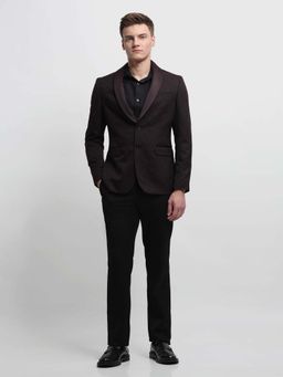 Arrow - Men's Floral Jacquard Tailored Fit Suit