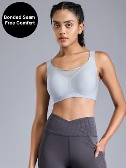 Kica - High Impact PowerBond Sports Bra KIC109 Grey