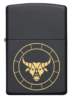 Zippo - Taurus Zodiac Sign Design Windproof Pocket Lighter