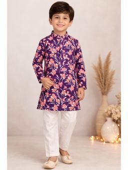POCOMICO - Purple Majestic Mauve Kurta and Pyjama