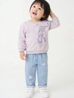 max - Girls Embroidered Jeans
