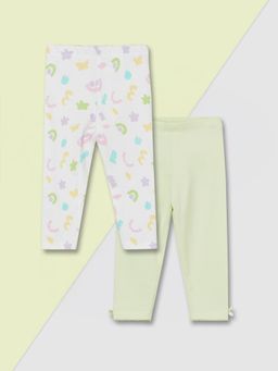 max - Girls Assorted Leggings (Pack of 2)