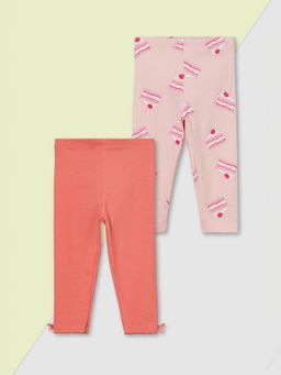 max - Girls Assorted Leggings (Pack of 2)
