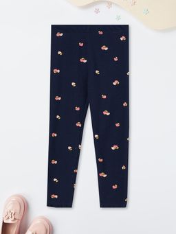 max - Girls Printed Skinny Fit Leggings