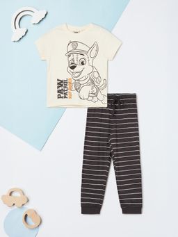 max - Boys Paw Patrol Print T-shirt and Pyjama