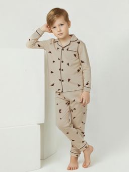 max - Boys Printed T-shirt and Pyjama