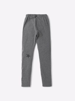 GAP - Girls Grey Mid-Rise Slim Fit Leggings