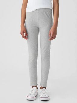 GAP - Girls Grey Mid-Rise Skinny Fit Leggings