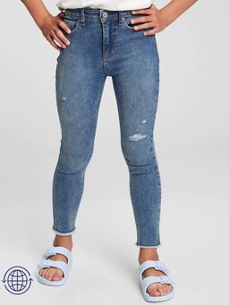 GAP - Girls Blue Mid Wash Skinny Fit Jeans