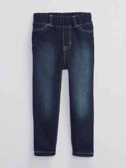 GAP - Girls Blue Mid-Rise Skinny Fit Jeans