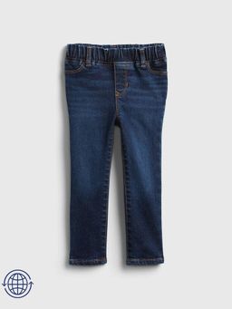 GAP - Girls Blue Mid-Rise Slim Fit Leggings