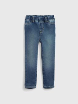 GAP - Girls Blue Mid-Rise Skinny Fit Jeans