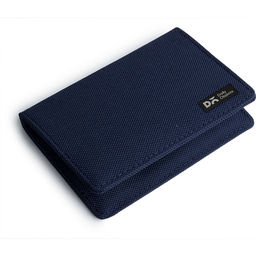 DailyObjects - Blue Ballistic Nylon Card Wallet
