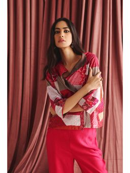 Twenty Nine - Multi-Colour Recycled Short Jacket