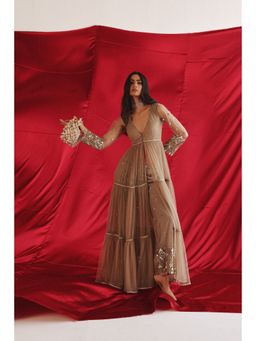 Twenty Nine - Brown Mirrorwork Pant