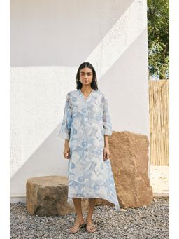 Vaayu - Powder Blue Midi Dress