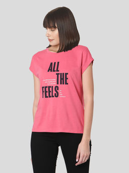 VERO MODA - Women Typography T-shirt