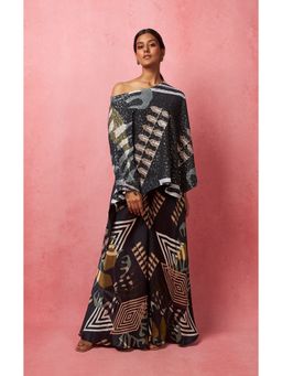 Vedika M - Multi-Color Sequinned Drop Shoulder Top (Set of 2)