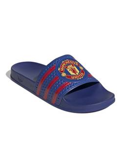adidas - Unisex MANCHESTER UNITED TREFOIL Navy Blue Football Sliders