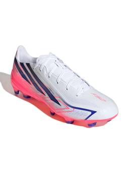 adidas - Unisex F50 Hyperfast League Firm Ground White FOOTBALL Shoes