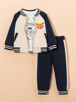 Hopscotch - 3-Pc Teddy Bear Jogger Set