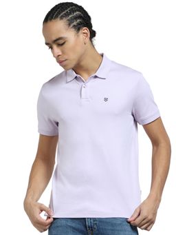 Jack & Jones - Lavender Regular Fit Polo T-Shirt