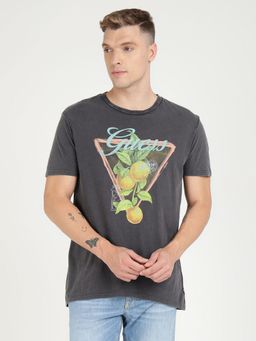 Guess - Paradise Pure Cotton Tropical Printed T-Shirt