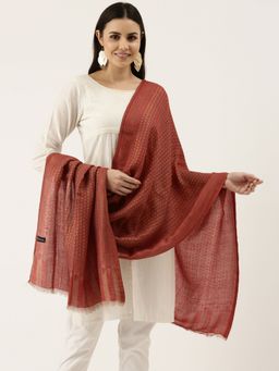 Pashmoda - Women Red Fine Wool Stole