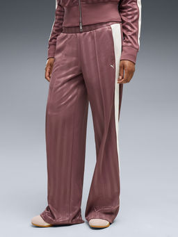 Puma - T7 Womens Relaxed Track Pants Pink