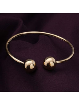 Palmonas - Womens Gold Waterproof and Anti-Tarnish Ball Cuff