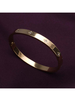 Palmonas - Womens Waterproof and Anti-Tarnish White Floral Diamonds Bracelet