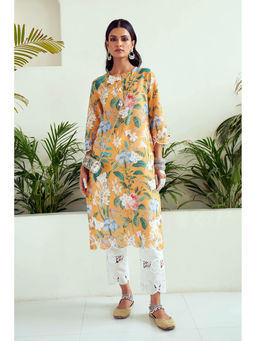Sage Saga - Freesia Yellow Kurta