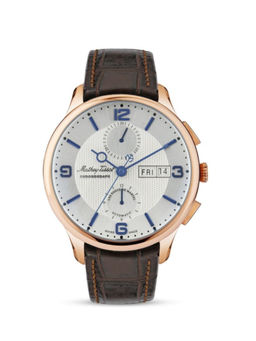 Mathey-Tissot - Men White Edmond Chrono Auto Automatic Analog Watch (H1886CHATPI) (M)