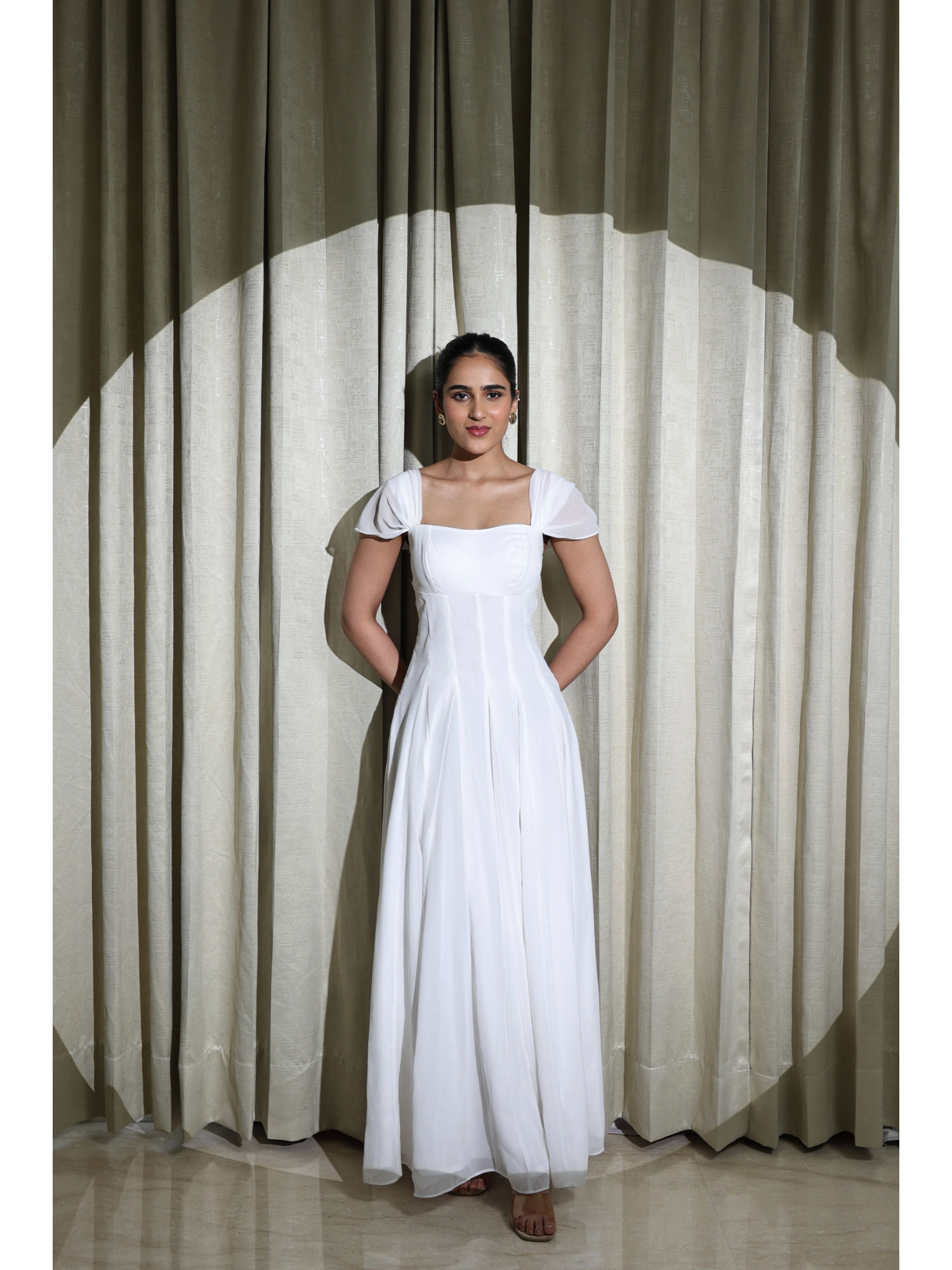 Ethereal White Gown-image-33