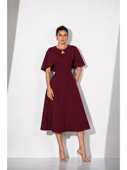 Myclo - Celeste Cape Midi Dress