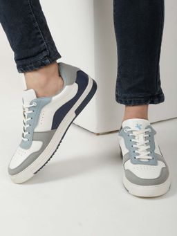 Cantabil - Men Colorblock Multi-Color Comfortable Casual Sneakers