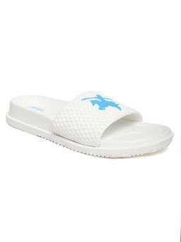 Cantabil - Men White Regular Comfortable Solid Sliders