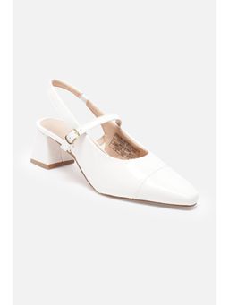 Van Heusen - Women White Mules Heels