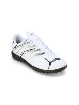 Puma - Attacanto Tt Youth Kids White Football Shoes