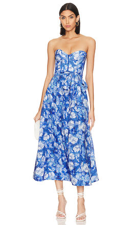 Bardot - Vibrant Floral Midi Dress
