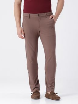 Crocodile - 4-Way Stretch Techno Brown Pant