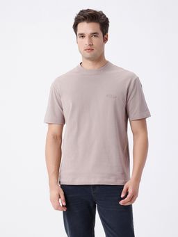 Crocodile - Brown Optimistic Realism Back Print Graphic T-Shirt