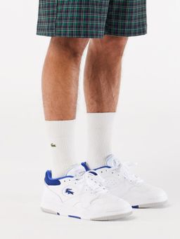 Lacoste - Mens Line Shot Leather Sneakers White