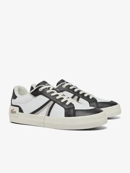 Lacoste - Mens L004 Leather Sneakers Black