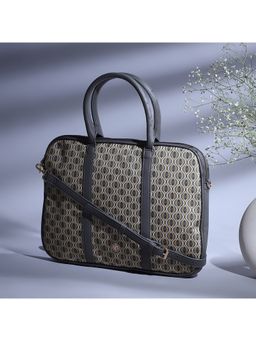 Biba - Multicolor PU Printed Laptop Bag