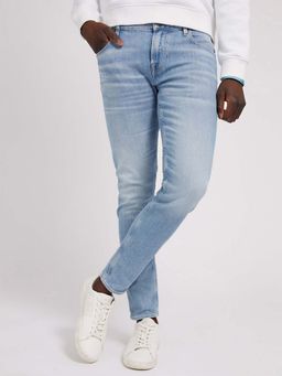 Guess - Carry Light Washed Mid Rise Jeans